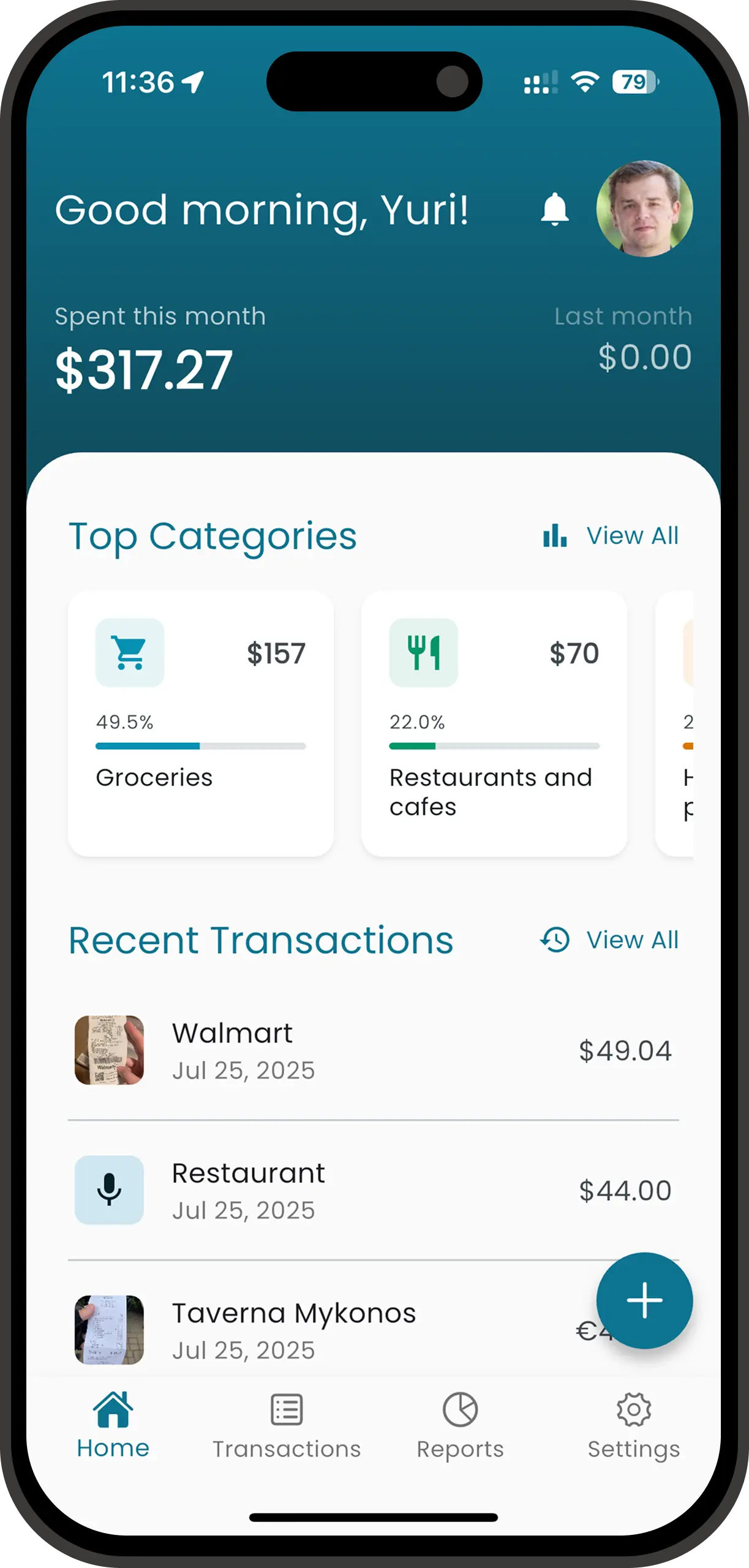 Receiptix App Screenshot