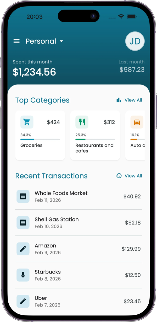 Receiptix cloud sync screen